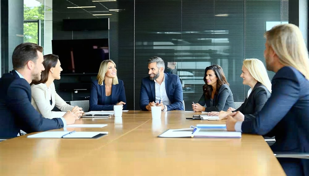 Professional coaching session empowering a manager Professional coaching session empowering a manager